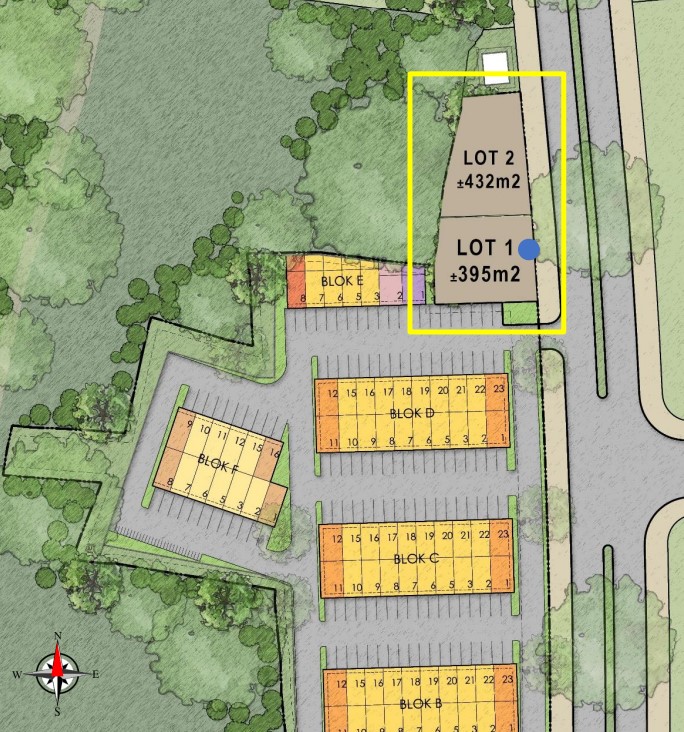 Kavling 91 District - Map
