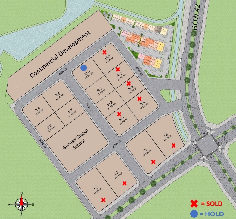 Kavling West Village - Map